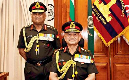 Army Chief Gen Upendra Dwivedi. File Pic
